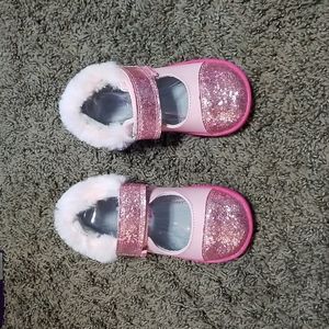 Pediped Sassy Fur Trimmed Shoes